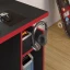 Mesa Gamer Preto/Vermelho